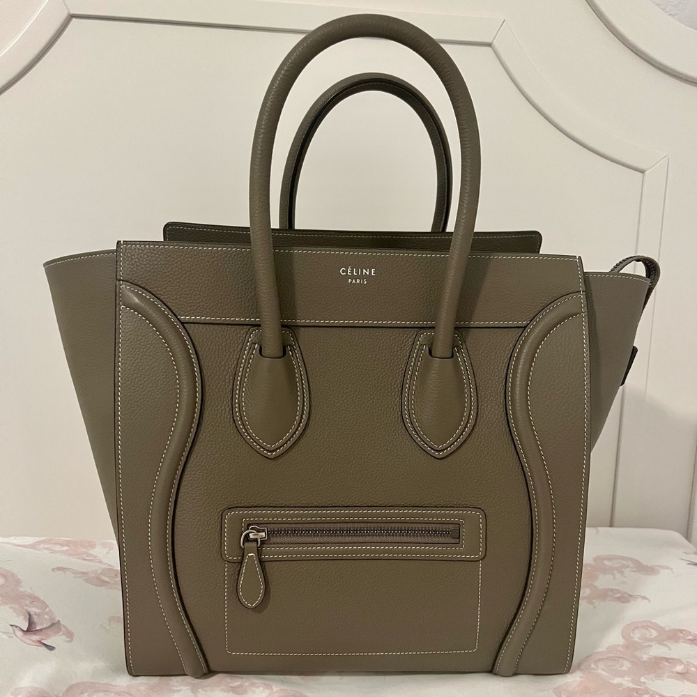 Celine Mini Luggage Tote Souris